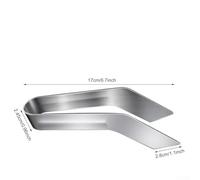 Stainless Steel Transplanting Tongs for Young Plants - 2-Piece Garden Tool Set for Gentle Root Removal, Control & Soil Loosening, Indoor/Out(Large+Small)