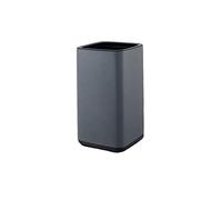 Stainless Steel Trash Can 12L - Double-Deck Waste Bin for Bedroom, Bathroom, Office & Toilet - Sleek, Lidless Design for Easy Disposal - Stylish Garbage Basket (Gray)