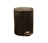 Stainless Steel Trash Can with Foot Pedal Large Capacity Waste Paper Basket for Kitchen Living Room and Bathroom Trashbin for Household