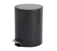 Stainless Steel Trash Can with Lid - Kitchen & Bathroom Waste Bin, Removable Inner Bucket, Compact Garbage Can for Small Spaces, Modern Design, Durable & Easy to Clean