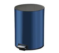 Stainless Steel Trash Can with Lid - Kitchen & Bathroom Waste Bin, Removable Inner Bucket, Compact Garbage Bin for Home, Modern Design, Space-Saving, Durable, Easy Clean