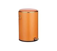 Stainless Steel Trash Can with LidLarge Pedal Bin for Home Kitchen & OfficeStylish Durable Waste Container for Living Room & Creative Spaces