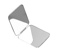 Stainless Steel Travel Mirroring Closure Foldable Design For Makeup On The Go Desk Makeup