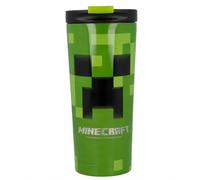 Stainless steel travel mug Stor Minecraft Green 425 ml