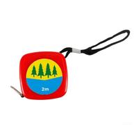 Stainless Steel Tree Diameter Tape Compact Forestry Measuring Tool for Trunk Circumference, Landscaping Easy Read Dual Scale with Carrying Case