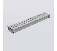 Stainless Steel Trench Drain Kit - Efficient Linear Sewer System for Kitchen Pool Deck Patio Garage & Balcony Drainage Solutions Corrosion-Resistant Design