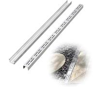 Stainless Steel Trench Drain Kit for Outdoor Patios Courards Driveways & Concrete Floors - Efficient Water ment Solut