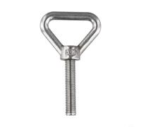 Stainless Steel Triangular Eye Bolt M8 for m10 - Heavy Duty Lifting Ring Screw for Rigging Marine Hardware Industrial Hoisting Resistant 304 Grade(M12*55)
