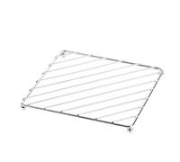 Stainless Steel Trivet Metal Rivets for Pots and Pans, Stainless Steel Square / Round Trivet for Hot Pots, Pans, Table Protector, Tableware Bags for Kitchen
