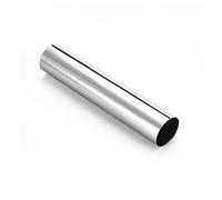 Stainless Steel Tube, Steel Round Tubes 304 Stainless Exhaust Pipe 76mm OD 2mm Wall Thickness 300mm Length Rust Resistant Hollow Tubing(76mm*1mm)