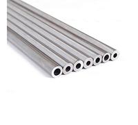 Stainless Steel Tubing, 1 Piece Metal Working Round Tube, 500mm Length 7mm Outer Diameter, Seamless Straight Pipe(7x1.5mm)