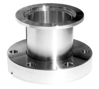 Stainless Steel Tubular Adaptor Reducer - ISO-KF NW-50 to CF35 Vacuum Flange Adapter(CF35 KF25)