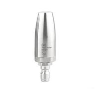 Stainless Steel Turbo Nozzle For Pressure Washers With 360 Degree Rotating Spray Tips And 14 Quick Connect Attachments, Handles Hot And Cold Water Cleaning Tasks(040)