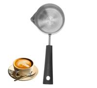 Stainless Steel Turkish Coffee Pot, 600ml Milk Butter Warmer Pot Coffee Maker Stovetop Melting Boiling with Spout Stainless Steel for Tea Coffee