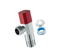 Stainless Steel Turn Angles Stop Valves Bathroom High Flows Hot/Cold Water Shut Down Flows Control Stainless Steel Angles Stop