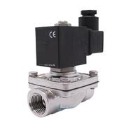 Stainless Steel Two-Way Solenoid Valve 21IH4K1V160, 24V, 220V 110V(AC220V/8W)