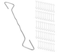 Stainless Steel Type 4 Cavity Wall Tie 200mm 50-75mm Bricklaying Housing 50PK