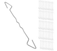 Stainless Steel Type 4 Cavity Wall Tie 225mm 76-100mm Brick Housing 50PK