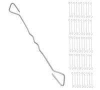 Stainless Steel Type 4 Cavity Wall Tie 250mm 101-125mm Brick Housing 50PK