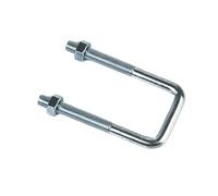 Stainless Steel U Bolt Carbon Steel Galvanized Square Clamp/Right Angle U-Clamp/U-Bolt(1pcs M14x95x160)