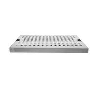 Stainless Steel U Shaped Draft Beer Drip Tray Removable Accessory | Silver Finish, Universal Fit for Beverage Dispensers, Easy Maintenance, Classic Minimalist Style for Bar Counters