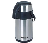 Stainless Steel Unbreakable Pump Action Airpot Tea Coffee thermos flask storage
