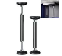 Stainless Steel Undermount Sink Brackets, Stainless Steel Adjustable Sink Support Legs Repair Kit 2 pcs Height 22-52cm(2*Height 42 52cm)