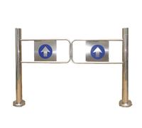 Stainless Steel Unidirectional Swing Door for Warehouses & Mediums Automatic Entry Gate & Secure Access Solution for Enhanced Safety & Convenience