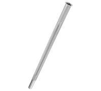 Stainless Steel Urinal Flush Pipe for Tight Space Installations | Corrugated One Piece Molding, Smooth Inner Wall, Leak Free Joints, Silver Finish for Plumbers and Maintenance Crews