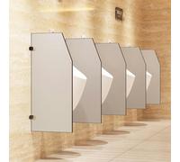 Stainless Steel Urinal Partition Divider, Durable and Hygienic Baffle Screen for Public Toilets in Schools, Shopping Malls, and High-Traffic Areas