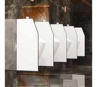 Stainless Steel Urinal Partition with Baffle Screen Men’s Privacy Wall Divider for Public Toilets Durable Urinal Board for Hotels & Stations HighQuality Restroom Solutions