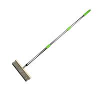 Stainless Steel Utility Brush with 45 Degree Design for Effective Large Area Cleaning Adjustable Length Deck Cleaner
