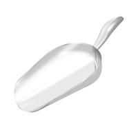 Stainless Steel Utility Scoop for Kitchen Dry Goods and Sugar | Mirror Finish, Smooth Silver Surface, Safe Food Contact, Easy Cleaning, Bulk Bin Serving, Home Cooks