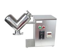 Stainless Steel V-Type Powder Mixer for Food Industry, Laboratory, and Teaching - Efficient Particle Granule Blending Solution