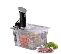Stainless Steel Vacuum Cooking Pot, Shatterproof and Heat Resistant up to 100℃, 11-Liter Container Set, Low-Temperature Slow Cooker Tool