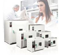 Stainless Steel Vacuum Drying Oven with Digital Controller, 0.5KW/0.8KW Power, 50-280°C Temperature Range for Lab and Industrial Use