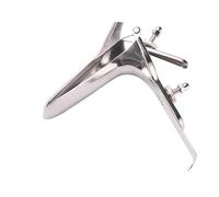 Stainless Steel Vaginal Speculum Two-Way Expander Adjustable Long Handle Clip Reusable Metal Expansion Clip (Long Style, Regular Model)