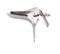 Stainless Steel Vaginal Speculum Two-Way Expander Adjustable Short Handle Clip Reusable Metal Expansion Clip (Short Style, Professional)