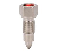 Stainless Steel Valve Track Greaser Replaces E181 2013 Compatible with Hyundai 215 7 Excavator Mechanical Track Adjuster Grease Valve for Mining and Construction Equipment