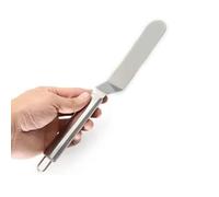 Stainless Steel Vane/Wing Offset Spatula, Versatile Cream Icing Spatula for Cake, Desserts, and Pastries with Portable Design, Easy Handling