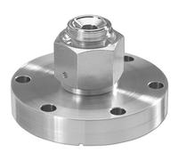 Stainless Steel VCR Female to KF Adapter, High Vacuum Flange Connector, CF16 Compatible, 1 Inch(CF50 1 Inch)