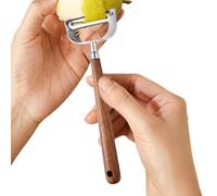 Stainless Steel Vegetable Peeler - Peeling Tool for Kitchen, Non-Slip Stainless Steel Peeler - for Mango, Grape, Cucumber, Tomato, Potato, Zucchini, Carrot, Fruits and Vegetables