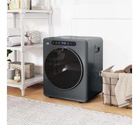 Stainless Steel Vented Tumble Dryer with Large Capacity 4kg Load, Digital Display, Reverse Tumble & Child Lock for Efficient Clothes Drying
