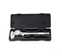 Stainless Steel Vernier Caliper 0-150mm Metric Measuring Range for Dial Calipers, Double Shockproof Design, Smooth Sliding for Accurate Results