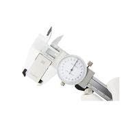 Stainless Steel Vernier Caliper Precision Meter Dial Gauge Depth Measuring Tool Metal Micrometer Ruler for Accurate Measurements Ideal for Professionals & DIY Enthusiasts