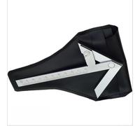 stainless steel vernier caliper with built-in center marker for measurement and marking tasks in woodworking, mechanical, and metalworking uses (KC30)