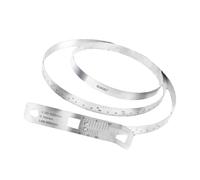 Stainless Steel Vernier Circumference Ruler, 20-3300mm Tape with Circumference/Diameter Dual Display, 0.1mm Graduation for Measuring Trees, Tires, and Pipes