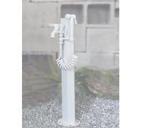 Stainless Steel Vertical Garden Water Column, Outdoor Faucet Water Dispenser Feature, Irrigation Hydrant Fountain for Patios and Gardens