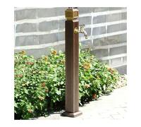 Stainless Steel Vertical Garden Water Tap - Decorative Water Column for Pet Bathing, Floor Flushing, Grass Watering, and Car Washing - Durable & Stylish Outdoor Faucet.