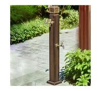 Stainless Steel Vertical Garden Water Tap - Decorative Water Column for Pet Bathing, Floor Flushing, Grass Watering, and Car Washing - Durable & Stylish Outdoor Faucet